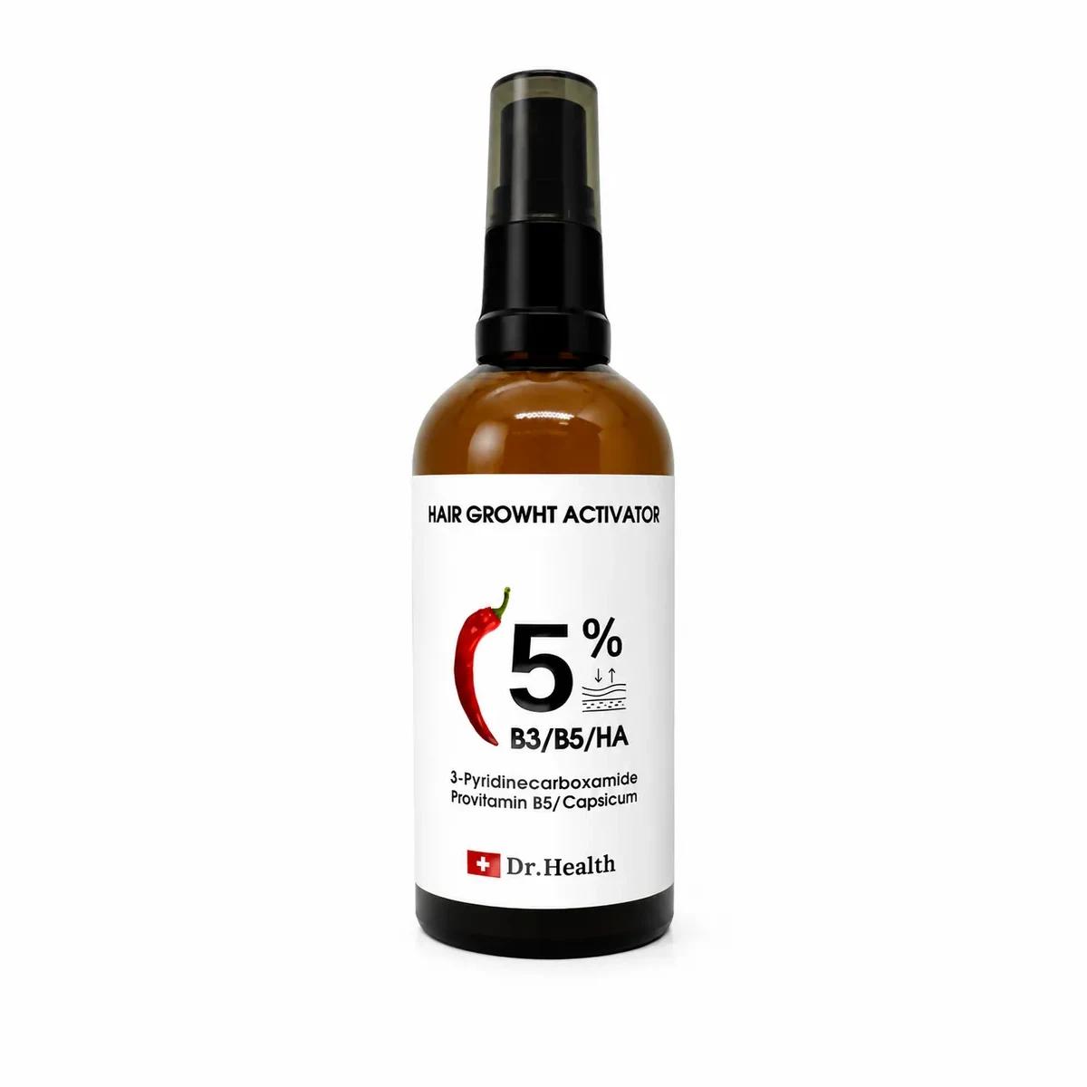 Сыворотка-спрей Dr. Health с красным перцем и никотиновой кислотой